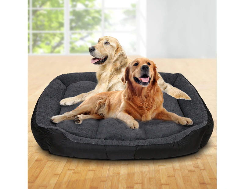 Dog Bed Cat Beds Pet Mattress Deluxe Cushion Soft Warm Washable Basket Mat XXL Animal i.Pet