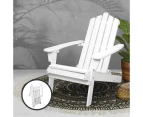 Outdoor Chair Beach Chairs Wooden Adirondack Lounge Garden Patio Furniture Foldable Gardeon