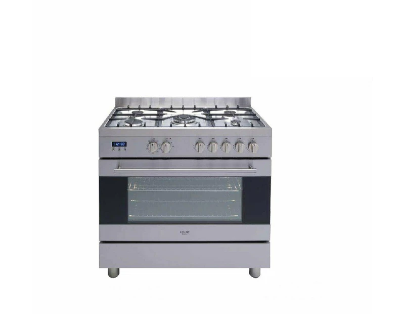 Euro Freestanding Oven Electric Oven & Gas Cooktop Stainless Steel EV900DPSX