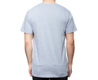 Unit Men's Nate Tee / T-Shirt / Tshirt - Grey Marle