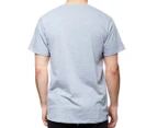 Unit Men's King Tee / T-Shirt / Tshirt - Grey Marle
