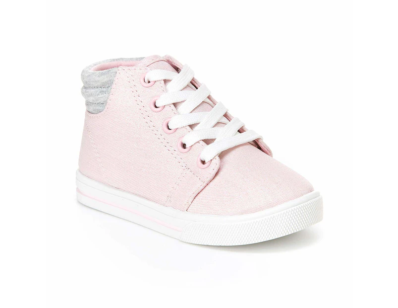 Simple Joys by Carter's Toddler and Little Girls' (1-8 yrs) Cora Gliter High-Top Sneaker