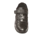 Boys Buckle My Shoe Black Leather School Shoes