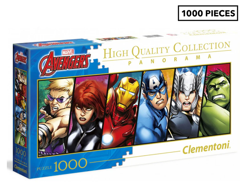 Clementoni Disney The Avengers Panorama 1000-Piece Jigsaw Puzzle
