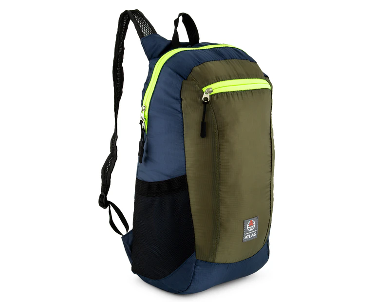 Atlas Foldable Backpack - Navy/Khaki