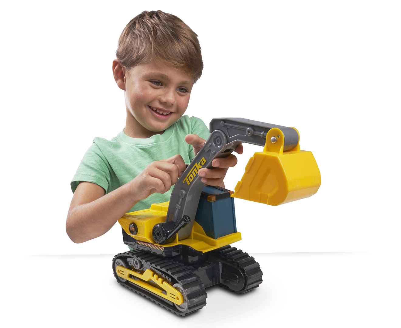 tonka power movers excavator
