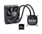 EVGA 120 All in One Watercooling With RGB LED, Support Intel LGA 2066 / 2011 / 1366 / 1156 / 1155 / 1151 / 1150 / 775   AMD Socket AM4 /  TR4 / AM3 /