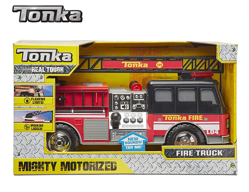 Tonka Mighty Motorized Fire Engine Toy
