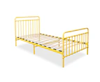 Akuna Metal Bed - Yellow