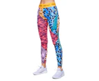 Bonds Women's Micro Full Legging - Animal Mash Up