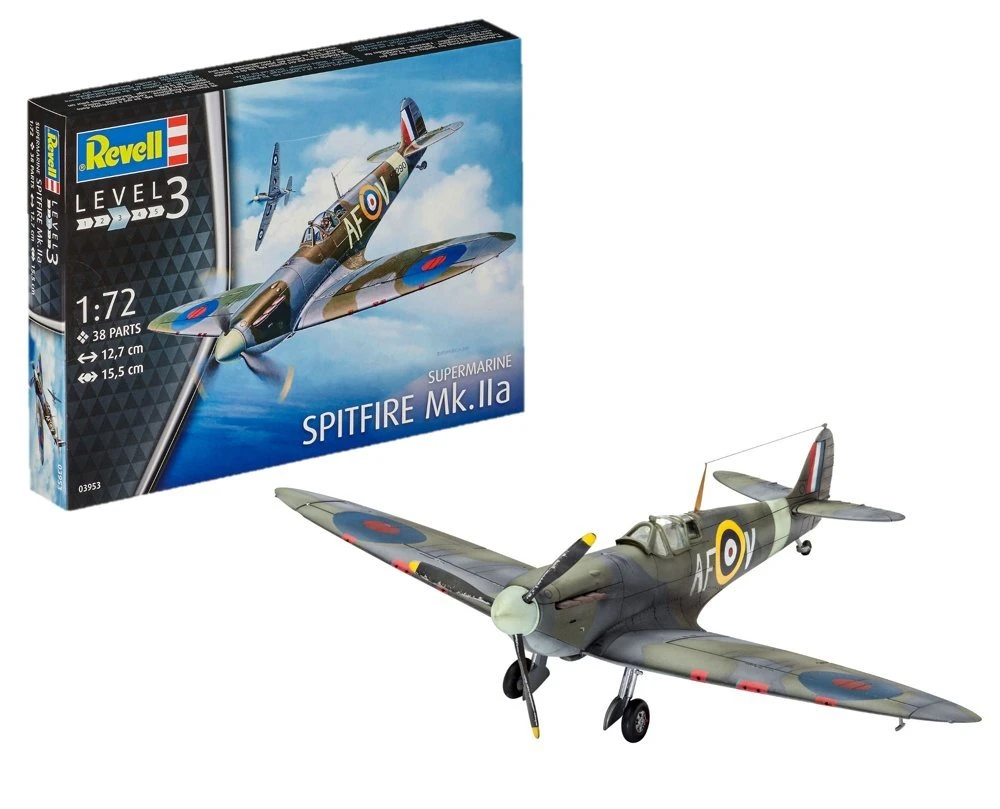 Spitfire Mk.IIa 1:72 Revell Model Kit