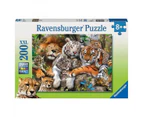 Ravensburger 12721-4 Big Cat Nap Puzzle 200pc*
