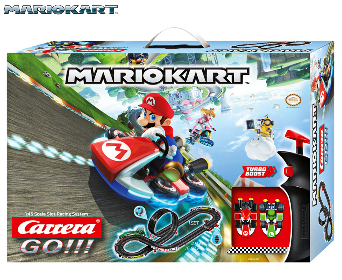 Carrera Go!!! Nintendo Mario Kart 8 Slot Car Playset 