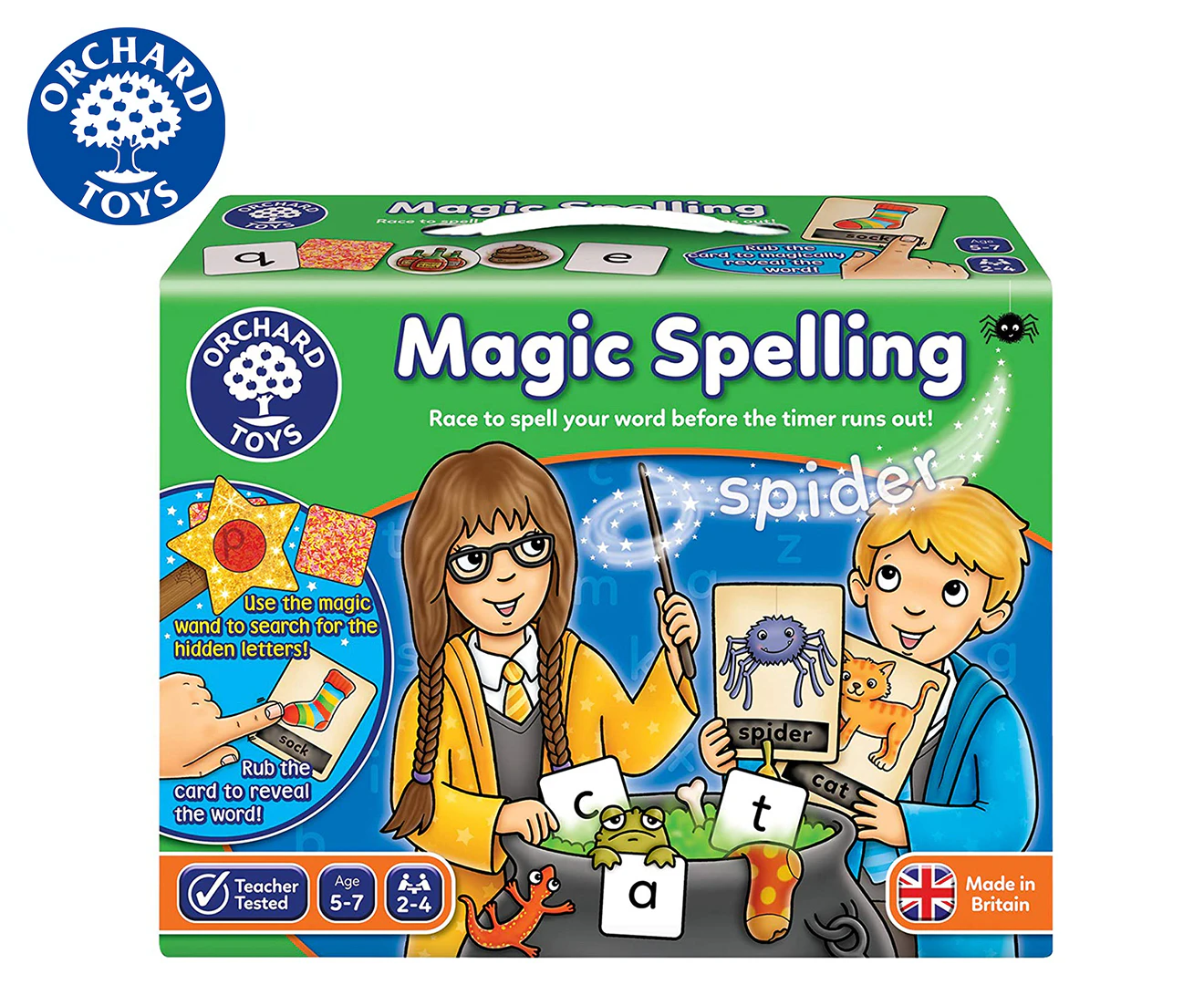 Orchard Game Magic Spelling Kids/Childrens Educational Fun Play Toy 5+