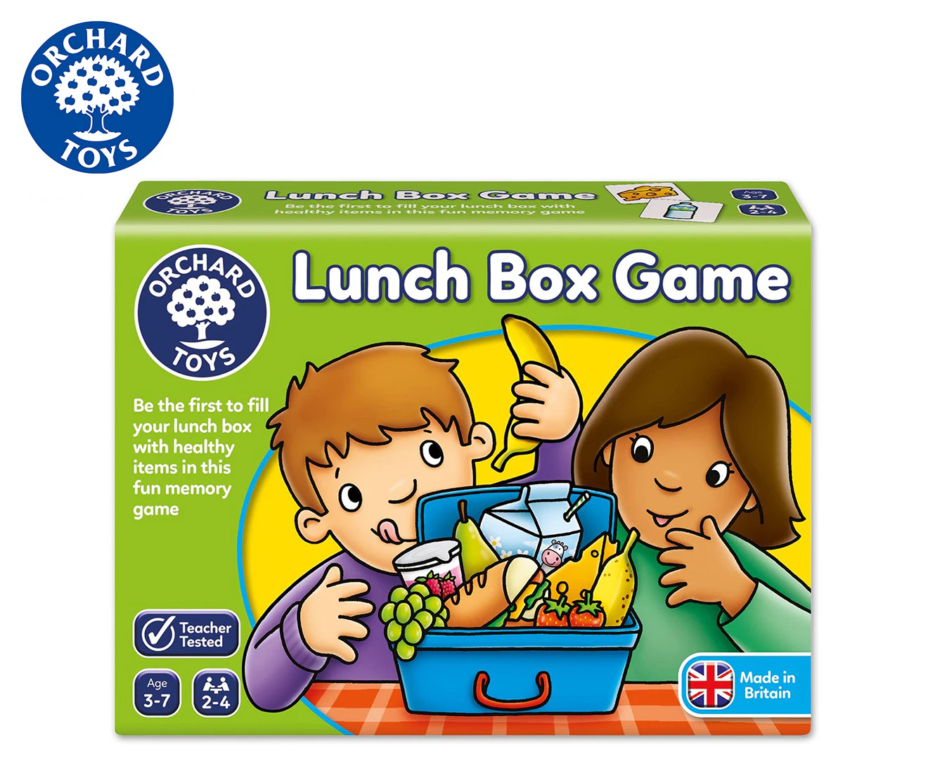 Orchard Toys Memory Lunch Box Game Card/Board Kids/Children Educational Toy 3y+