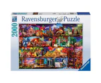 2000pc Ravensburger World Of Books Aimee Stewart Family Family Jigsaw Puzzle Set