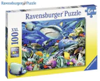 Ravensburger Reef of the Sharks 100-Piece Jigsaw Puzzle