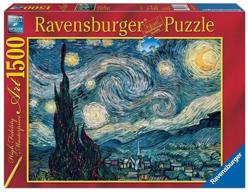Ravensburger 16207-9 Van Gogh Starry Night Puzzle 1500pc*