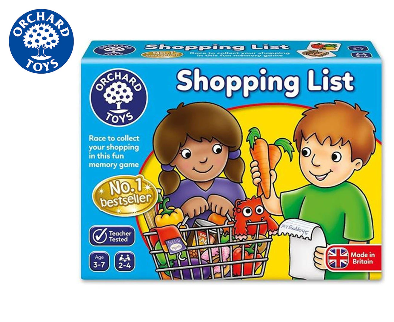 Orchard Game Shopping List Memory Matching Kids/Children Educational Card Game