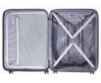 American Tourister Curio 3-Piece Hardcase Luggage Set - Purple