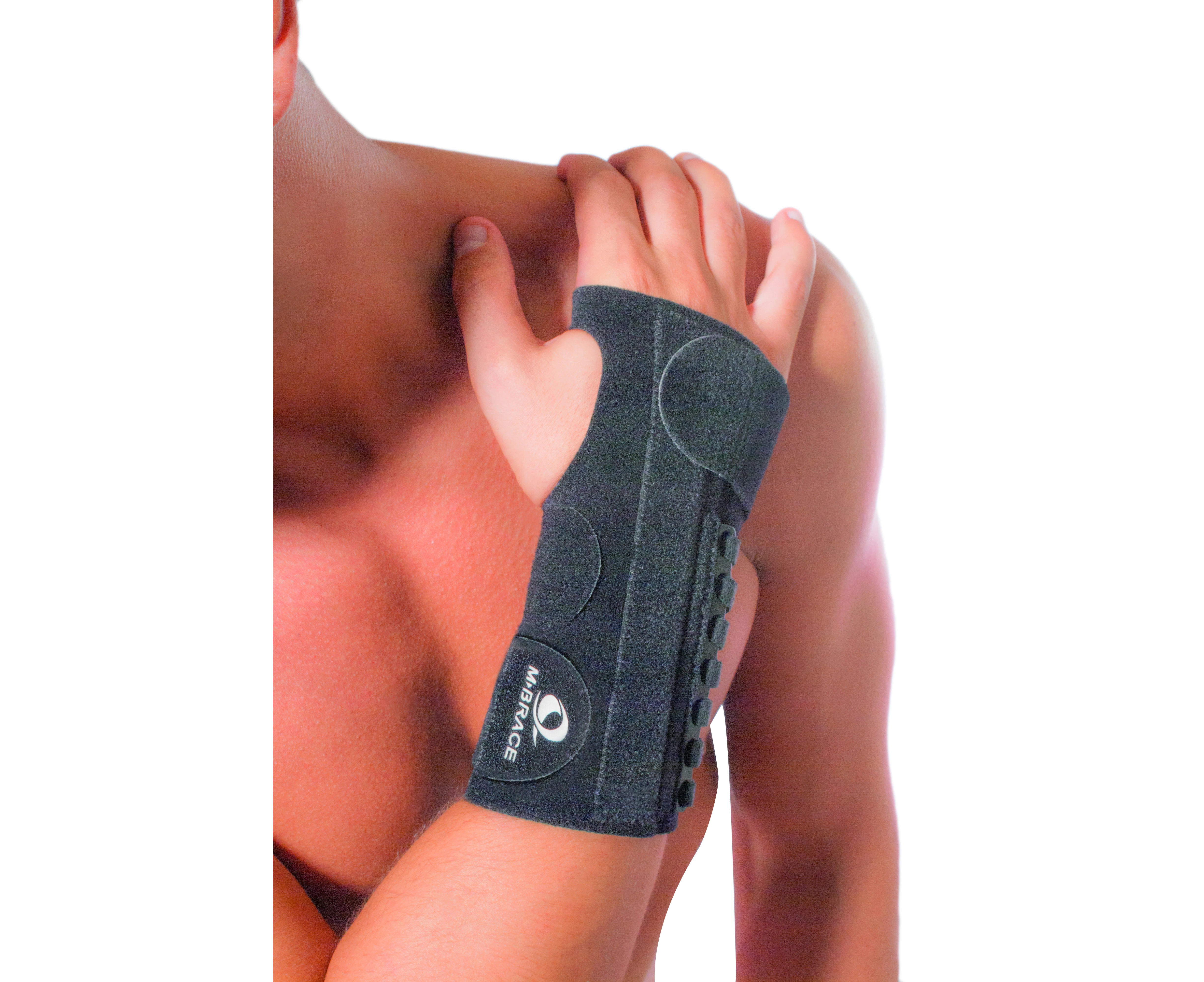 M-Brace AIR Laced Wrist Splint Microfiber Carpal Tunnel Fracture Recovery Sport