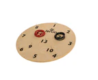 Round Wooden Giant Hookey Ring Board Lawn Game 68cm Diameter