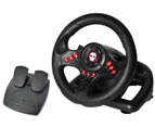 Numskull Multi Format Steering Wheel w/ Pedals - Black