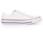 Converse Unisex Chuck Taylor All Star Low Top Sneakers - Optical White 360º