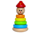 Hape 6-Piece Wooden Clown Stacker Toy