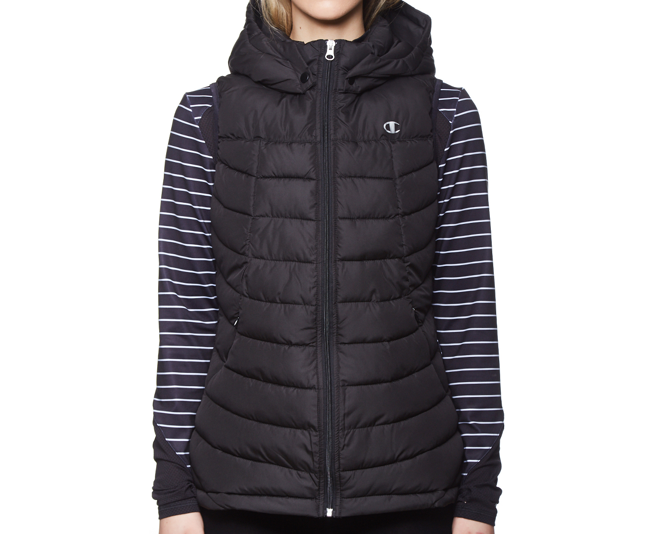 Champion powertrain outlet puffer vest