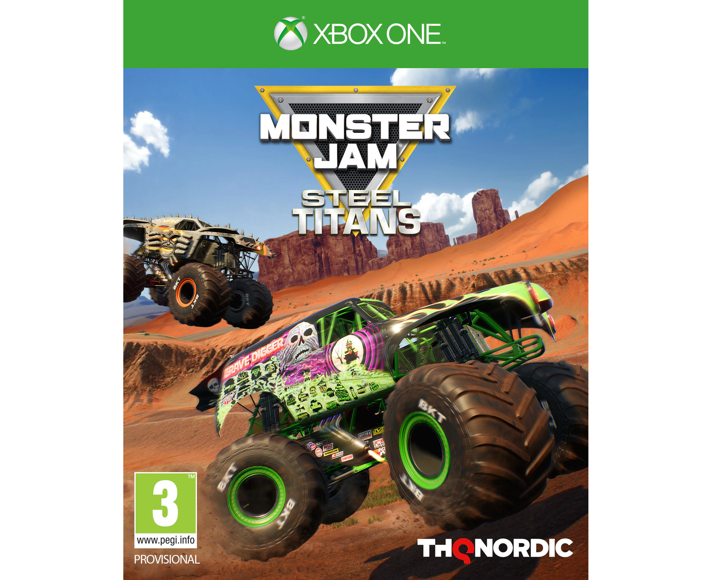 Monster Jam Steel Titans Xbox One Game