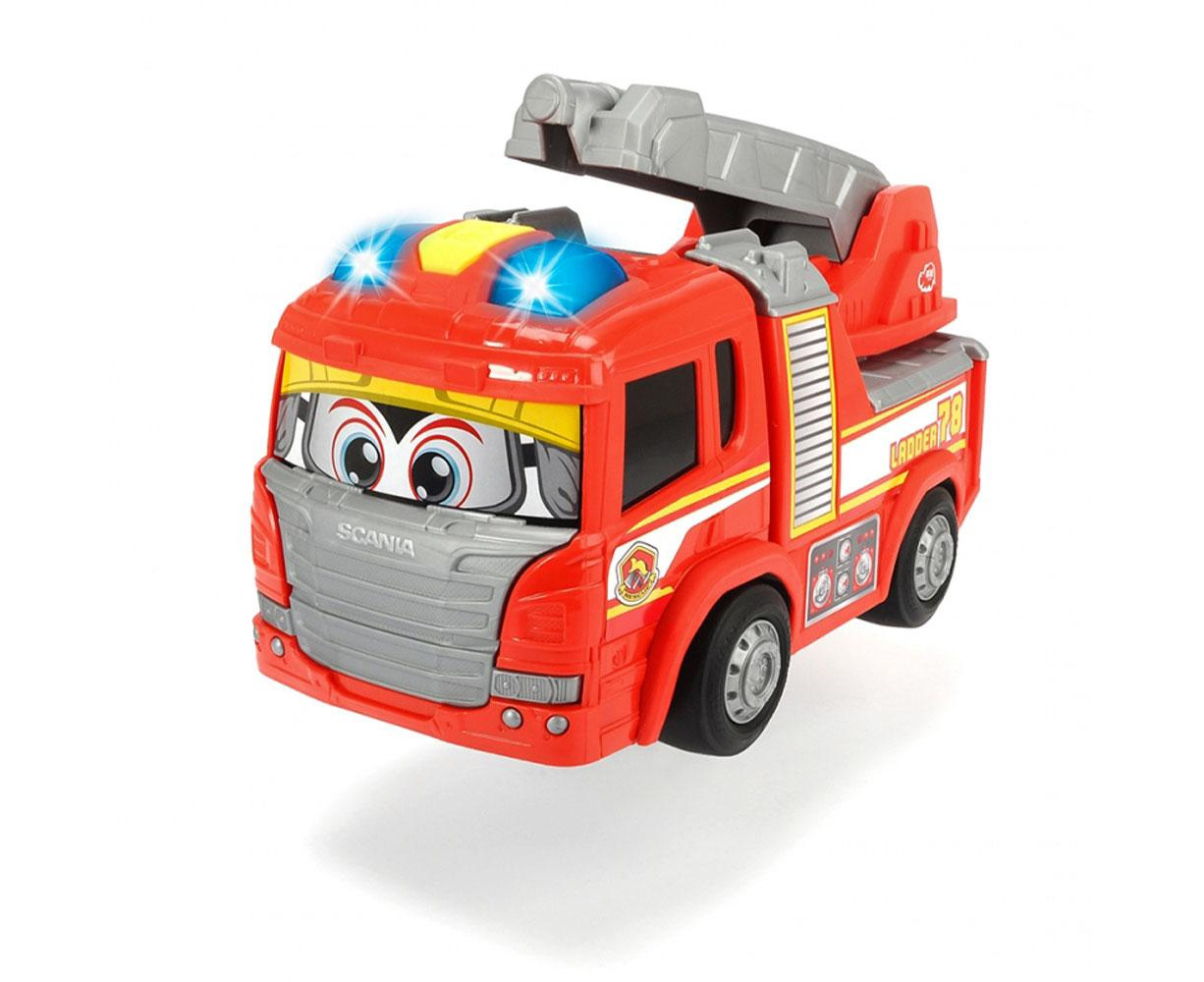 Dickie Toys Happy Scania Fire Truck for Toddlers Catch