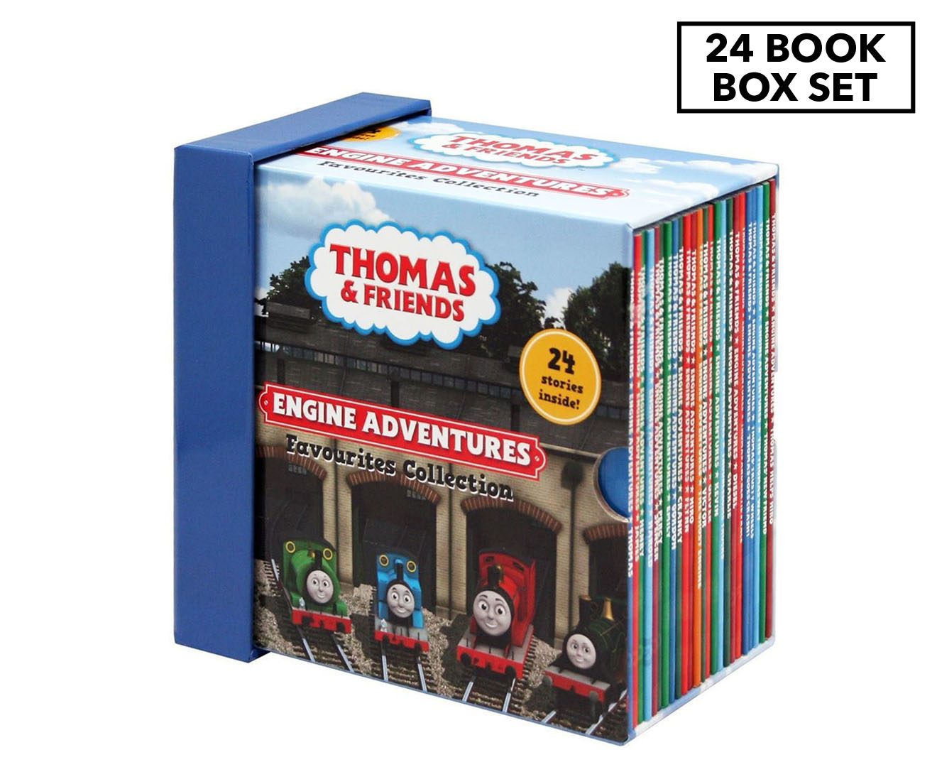 Thomas & Friends Engine Adventures 24-Hardcover Book Box Set | Catch.co.nz