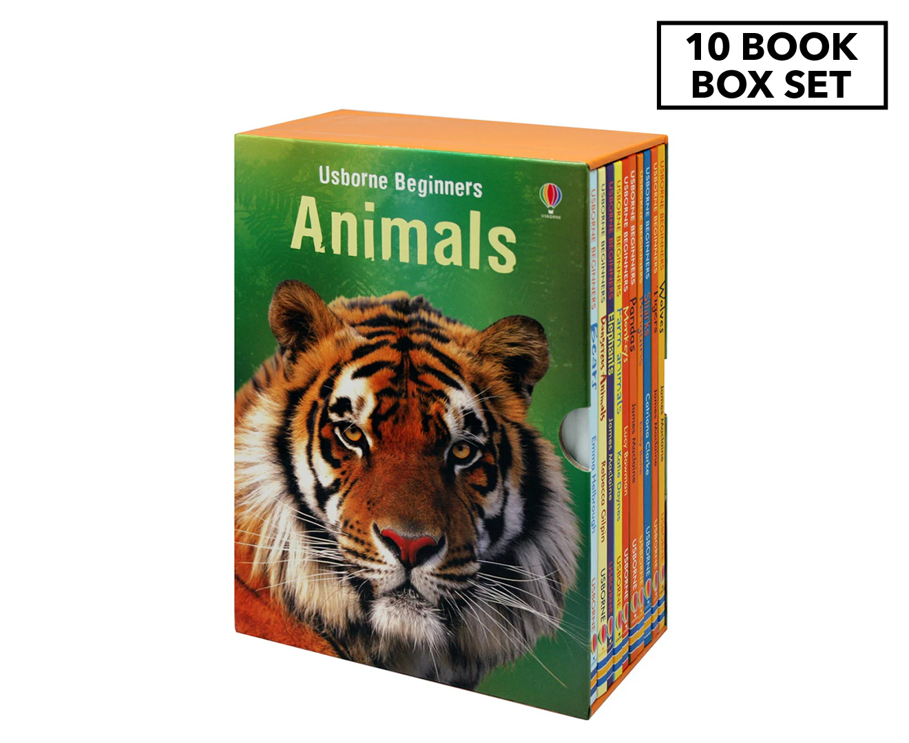 10pc Usborne Beginners Animals Kids/Children Reading Book Collection Set 8y+