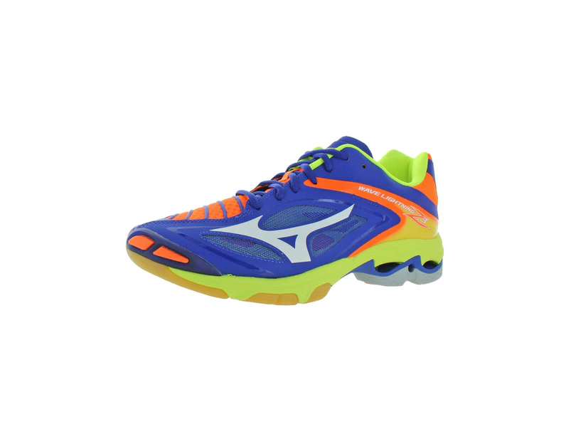 Mizuno Men's Athletic Shoes - Volleyball Shoes - Blue/White/Red
