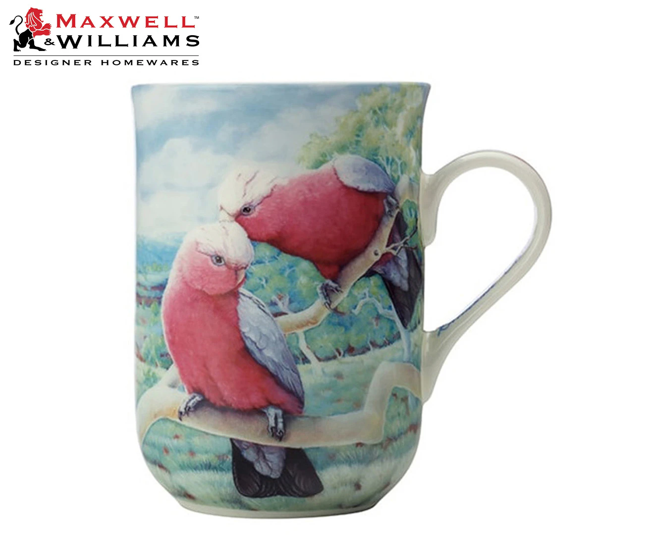 Maxwell & Williams 300mL Birds Of Australia 10 Year Anniversary Mug - Galah