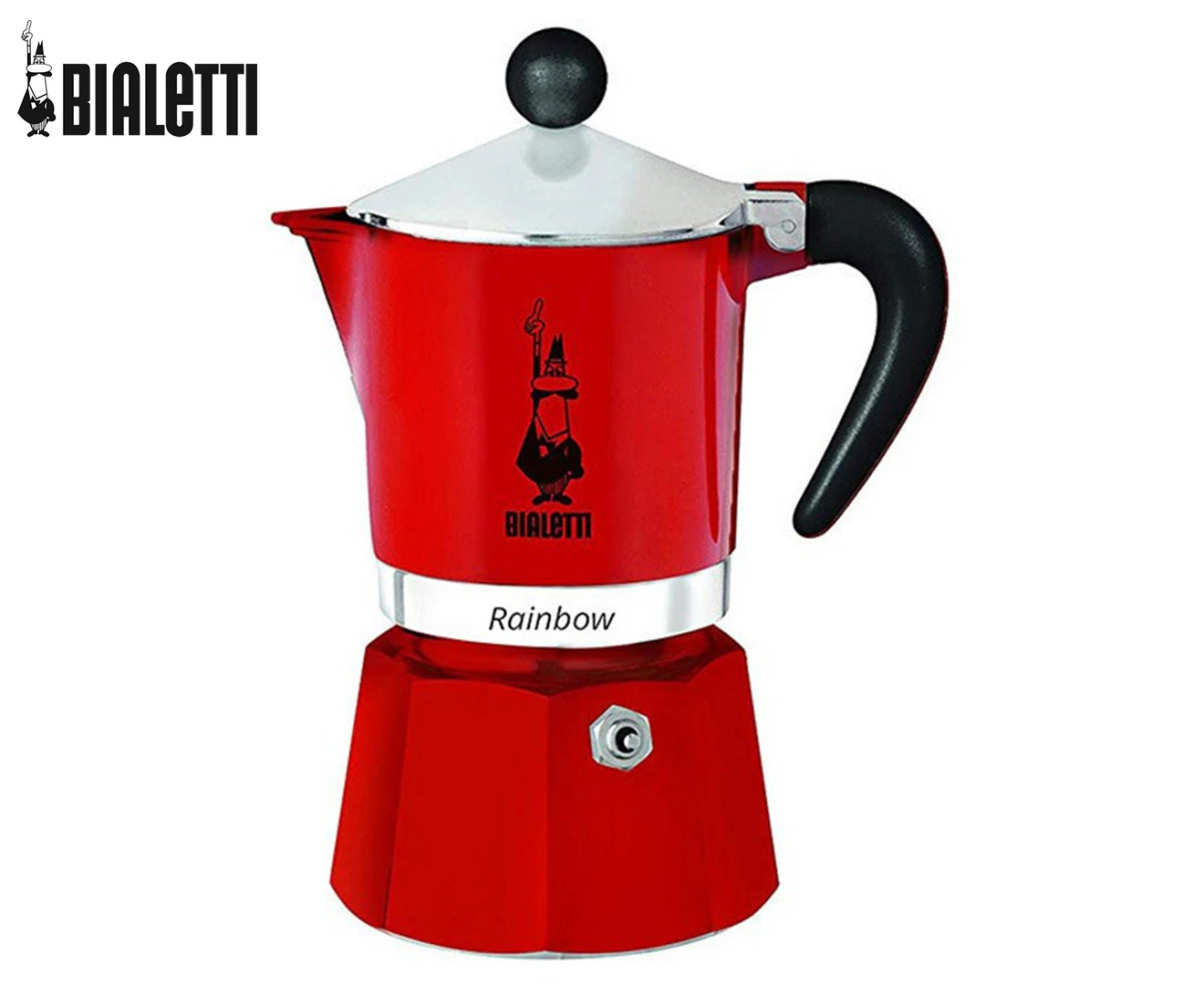 Bialetti 6 Cup / 120mL Moka Rainbow Coffee Maker