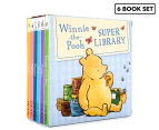 Winnie The Pooh Super Library Box 6-Hardcover Book Collection