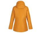 Regatta Womens Braelynn Long Length Waterproof Jacket (Gold Cumin) - RG4552