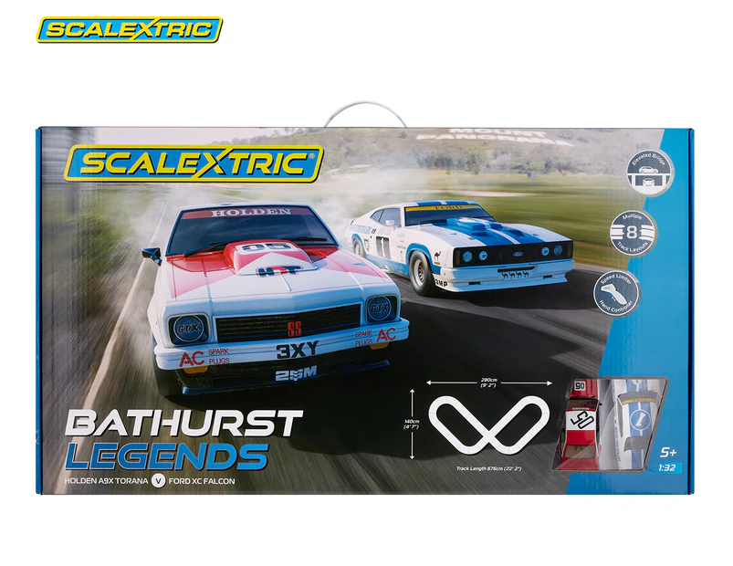 Scalextric Bathurst Legends Slot Car Race Set