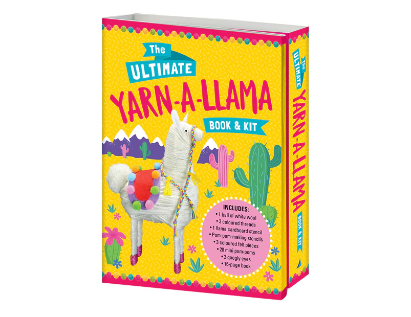 Lake Press The Ultimate Yarn-A-Llama Book & Kit