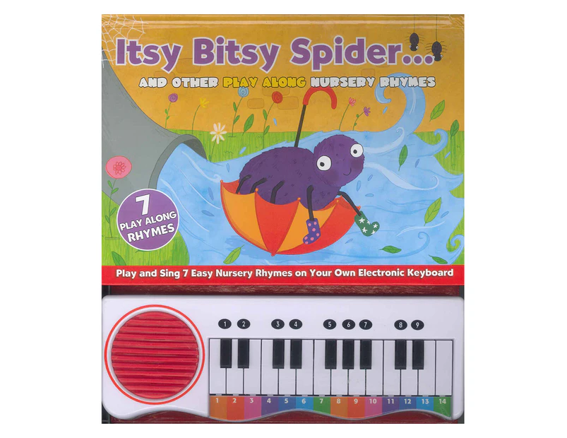 Itsy Bitsy Spider & Other Play Along Nursery Rhymes Hardcover Book
