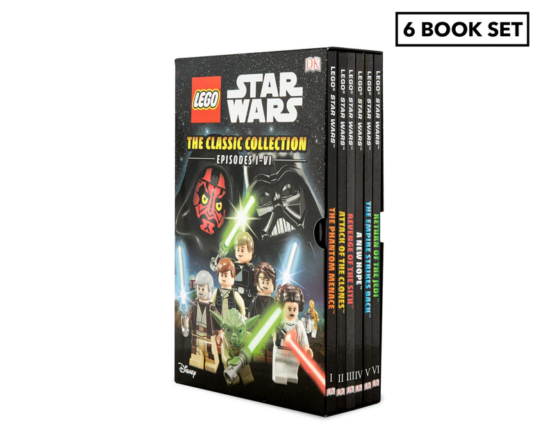 LEGO® Star Wars The Classic Collection 6-Hardcover Book Box Set