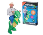 Adult T Rex Dinosaur Inflatable Costume