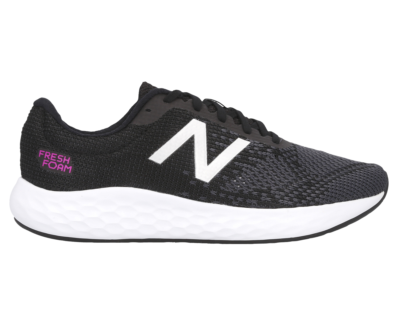 New Balance Women's Fresh Foam Rise Wide Fit (D) Running Shoes Black