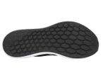New Balance Women's Fresh Foam Rise Wide Fit (D) Running Shoes - Black/White