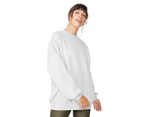 Cotton On Body Women's Slouchy Active Crew Top - Cloudy Grey Marle