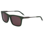 Calvin Klein Square Sunglasses - Matte Green/Grey