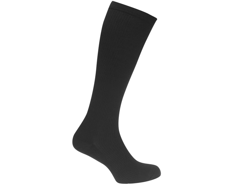 Claremont Men 1 Pack Comp Socks - Black