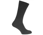 Claremont Men Heavy Knit Socks - Light Grey